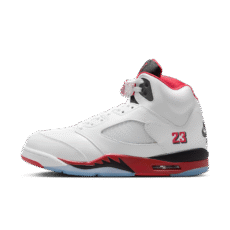 Air Jordan 5 Retro "Fire Red Black Tongue"