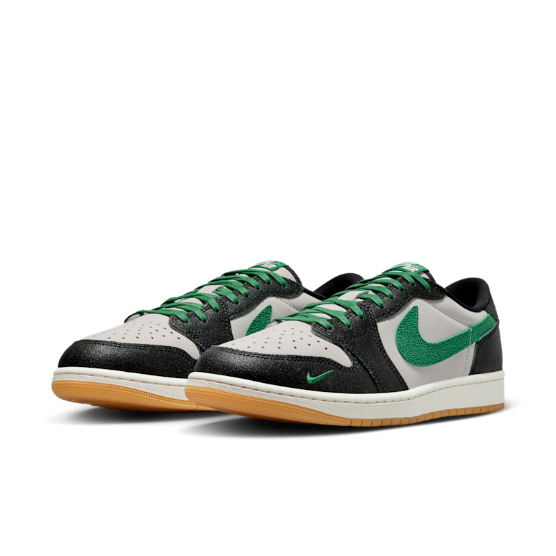 Air Jordan 1 Retro Low OG "Phantom and Pine Green" - Imagen 5