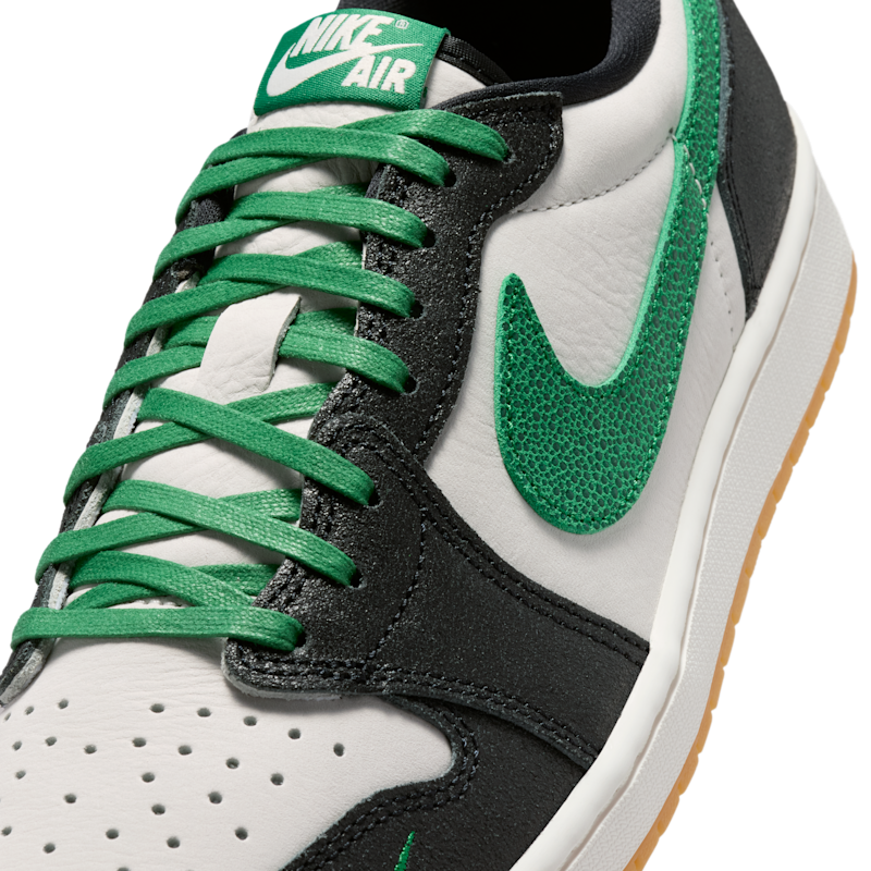 Air Jordan 1 Retro Low OG "Phantom and Pine Green" - Imagen 7