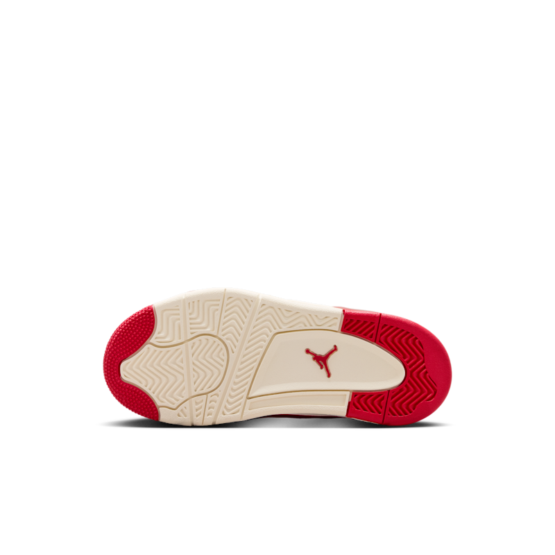 Jordan 4 Retro "Pale Ivory and Tough Red" - Imagen 2