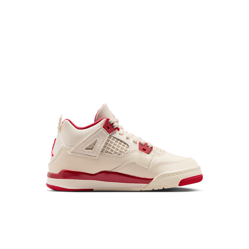 Jordan 4 Retro "Pale Ivory and Tough Red" - Imagen 3