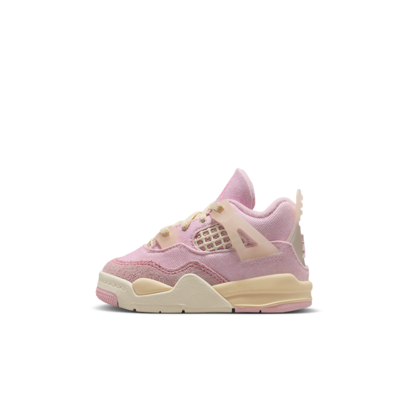 Jordan 4 Retro "Pearl Pink and Iced Carmine"